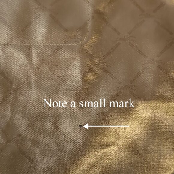 Longchamp Le Pliage Made in France Gold Nylon Large Shoulder Tote - Picture 11 of 12